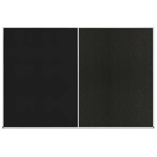 Enclosed Corkboard, 1 Door, 24"x36", 4" Fra